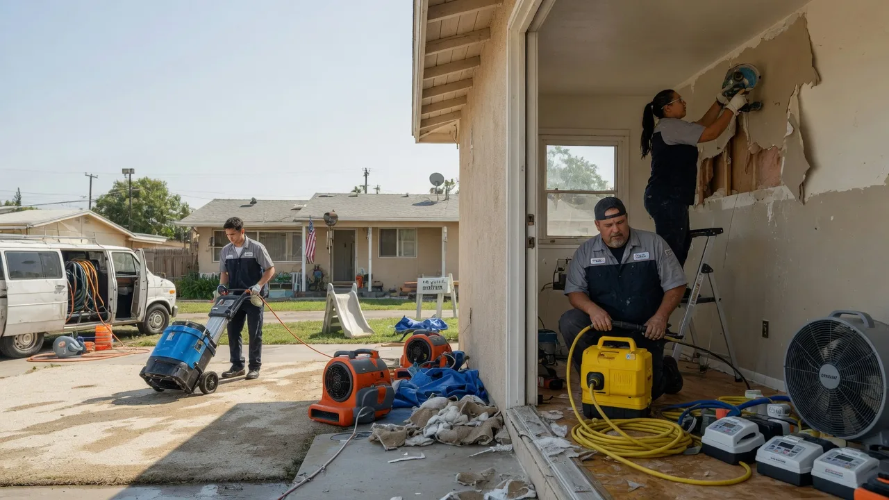 Water Damage Restoration in Flournoy, CA near me